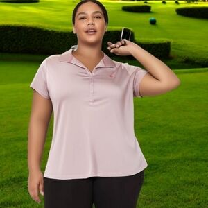 Avenue Pink Golf Shirt size 22/24